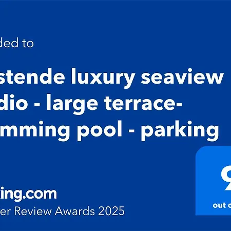 Luxury Seaview - Large Terrace- Swimming Pool - Parking